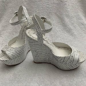 Alice + Olivia Wedge Sandal